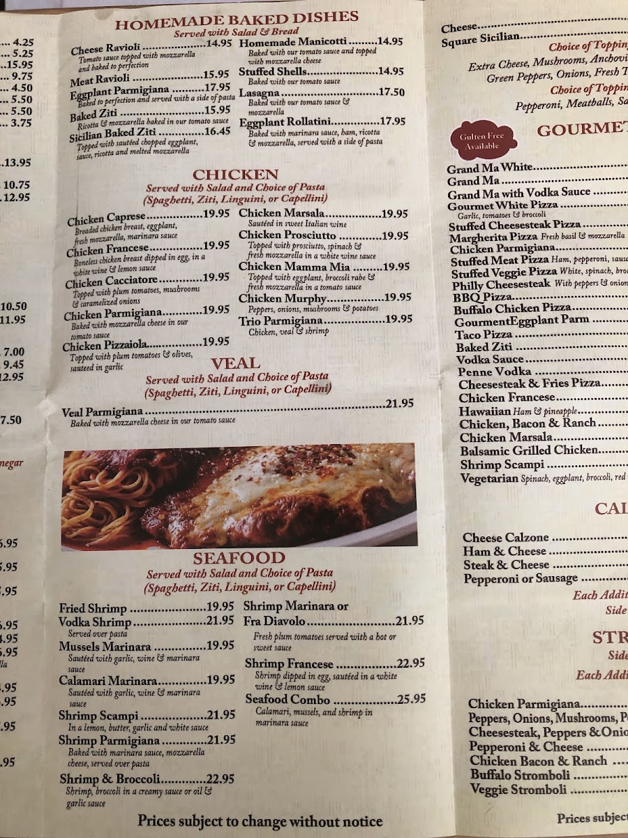 Menu Nick's Pizza And Pasta Manakawkin-3
